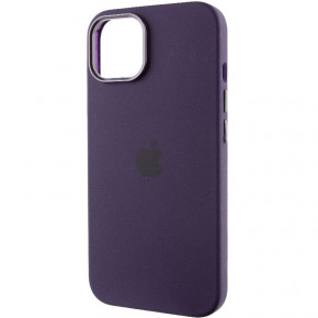  Epik Silicone Case Metal Buttons (AA) Apple iPhone 12 Pro Max (6.7)  / Elderberry 4