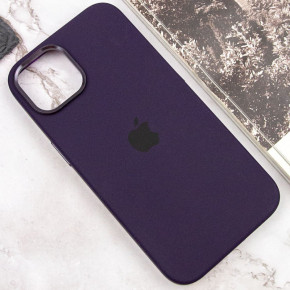 Epik Silicone Case Metal Buttons (AA) Apple iPhone 12 Pro Max (6.7)  / Elderberry 8