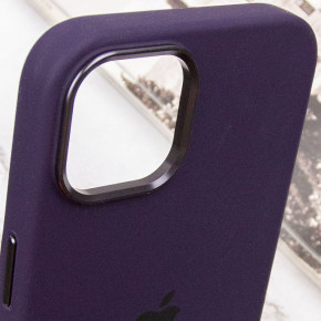  Epik Silicone Case Metal Buttons (AA) Apple iPhone 12 Pro Max (6.7)  / Elderberry 9