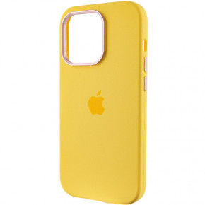 Epik Silicone Case Metal Buttons (AA) Apple iPhone 13 Pro Max (6.7)  / Sunglow 4