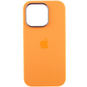  Epik Silicone Case Metal Buttons (AA) Apple iPhone 13 Pro Max (6.7)  / Marigold 3