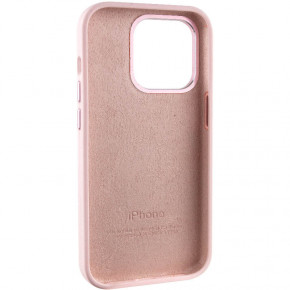  Epik Silicone Case Metal Buttons (AA) Apple iPhone 13 Pro Max (6.7)  / Chalk Pink 7