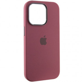  Epik Silicone Case Metal Buttons (AA) Apple iPhone 13 Pro (6.1)  / Plum