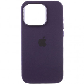  Epik Silicone Case Metal Buttons (AA) Apple iPhone 13 Pro (6.1)  / Elderberry 3