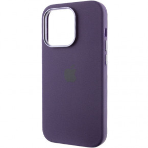  Epik Silicone Case Metal Buttons (AA) Apple iPhone 13 Pro (6.1)  / Elderberry 4