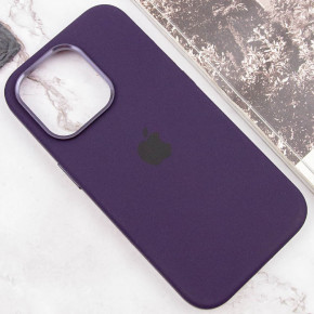  Epik Silicone Case Metal Buttons (AA) Apple iPhone 13 Pro (6.1)  / Elderberry 8