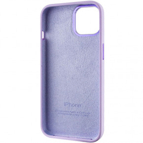  Epik Silicone Case Metal Buttons (AA) Apple iPhone 13 (6.1)  / Lilac 6