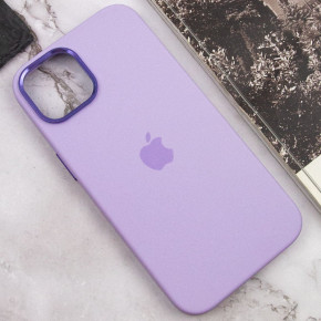  Epik Silicone Case Metal Buttons (AA) Apple iPhone 13 (6.1)  / Lilac 8