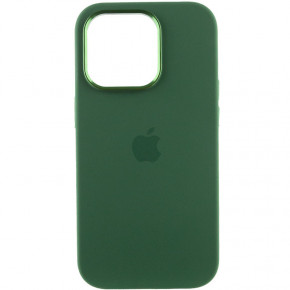  Epik Silicone Case Metal Buttons (AA) Apple iPhone 14 Pro (6.1)  / Clover 3