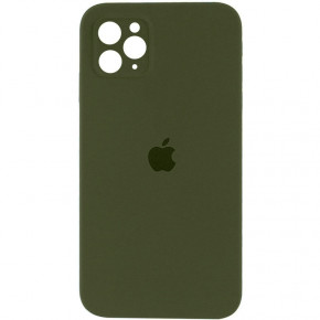  Epik Epik Epik Silicone Case Square Full Camera Protective (AA) Apple iPhone 11 Pro (5.8)  / Dark Olive