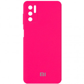  Epik Silicone Cover Full Camera (AA) Xiaomi Redmi Note 10 5G / Poco M3 Pro  / Barbie pink