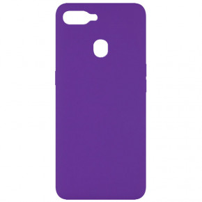  Epik Silicone Cover Full without Logo (A)  Oppo A5s / Oppo A12  / Purple