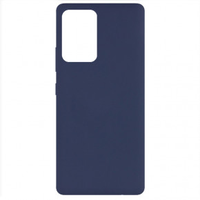  Epik Silicone Cover Full without Logo (A)  Samsung Galaxy A72 5G  / Midnight blue
