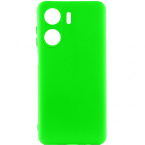  Epik Silicone Cover Lakshmi Full Camera (A) Xiaomi Redmi 13C / Poco C65  / Neon Green Lakshmi