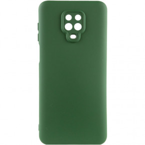  Epik Silicone Cover Lakshmi Full Camera (A) Xiaomi Redmi Note 9s / Note 9 Pro / Note 9 Pro Max  / Dark green