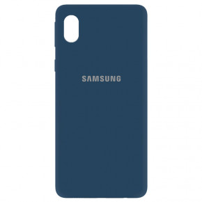  Epik Silicone Cover My Color Full Protective (A) Samsung Galaxy M01 Core / A01 Core  / Navy blue