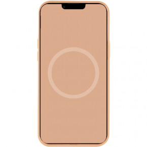  Epik Silicone case (AAA) full with Magsafe and Animation Apple iPhone 15 Plus (6.7)  / Orange Sorbet 4