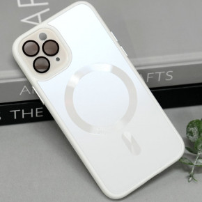  Epik TPU+Glass Sapphire Midnight with MagSafe Apple iPhone 15 Pro Max (6.7)  / White 4