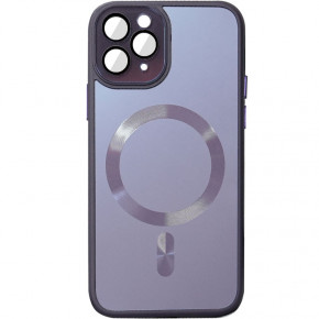  Epik TPU+Glass Sapphire Midnight with MagSafe Apple iPhone 12 Pro Max (6.7)  / Deep Purple