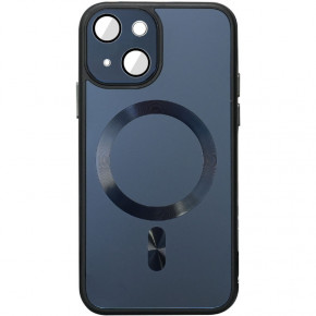  Epik TPU+Glass Sapphire Midnight with MagSafe Apple iPhone 15 Plus (6.7)  / Black