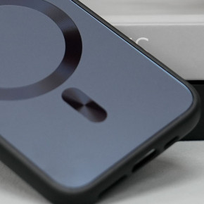  Epik TPU+Glass Sapphire Midnight with MagSafe Apple iPhone 15 Plus (6.7)  / Black 5