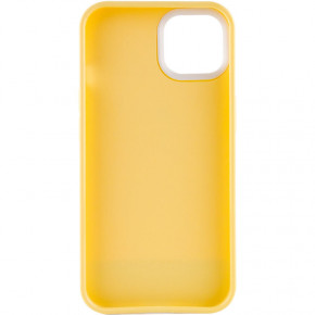  Epik TPU+PC Bichromatic Apple iPhone 12 Pro Max (6.7) Creamy-yellow / White 3