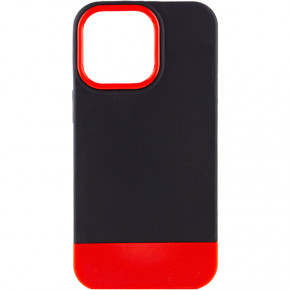  Epik TPU+PC Bichromatic Apple iPhone 13 Pro Max (6.7) Black / Red