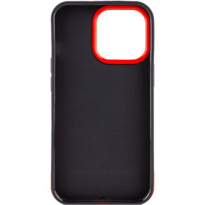  Epik TPU+PC Bichromatic Apple iPhone 13 Pro Max (6.7) Black / Red 3