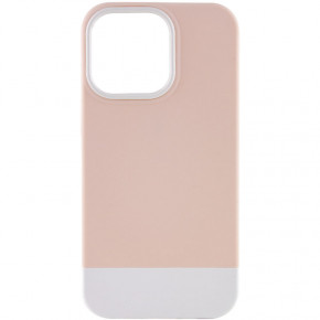  Epik TPU+PC Bichromatic Apple iPhone 13 Pro Max (6.7) Grey-beige / White