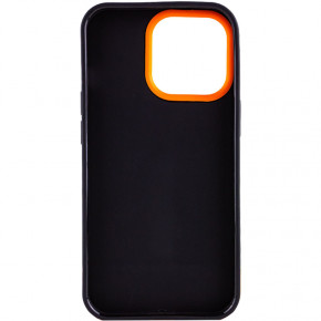  Epik TPU+PC Bichromatic Apple iPhone 13 Pro (6.1) Black / Orange 3