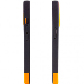  Epik TPU+PC Bichromatic Apple iPhone 13 (6.1) Black / Orange 4