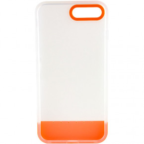  Epik TPU+PC Bichromatic Apple iPhone 7 plus / 8 plus (5.5) Matte / Orange 3