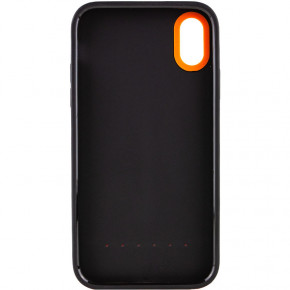  Epik TPU+PC Bichromatic Apple iPhone XR (6.1) Black / Orange 3