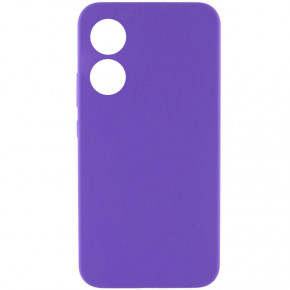  Lakshmi Silicone Cover Full Camera (AAA) Oppo A78 4G  / Amethyst