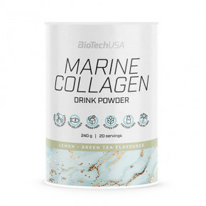      BioTech Marine Collagen 240 g lemon - green tea