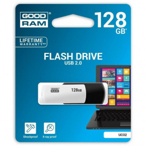 USB   GOODRAM 128GB UCO2 Colour Black&White USB 2.0 (UCO2-1280KWR11) 6