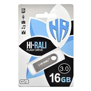  USB3.0 16GB Hi-Rali Shuttle Series Silver (HI-16GB3SHSL)