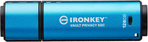 USB-    Kingston 128GB IronKey Vault Privacy 50C (IKVP50C/128GB)