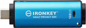 USB-    Kingston 128GB IronKey Vault Privacy 50C (IKVP50C/128GB) 5