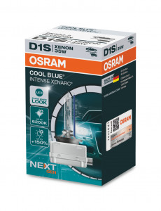   Osram D1S 35W PK32d-2 Cool Blue Intense Next Gen +150% 1  (66140CBN)