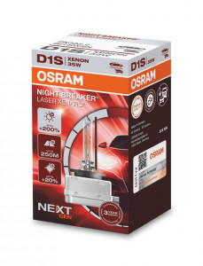   OSRAM 66140XNN Night Breaker Laser +200% D1S 85V 35W P32d-2 XENARC