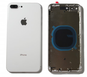  iPhone 8 Plus (   SIM-) Silver H/C