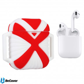  X-HuWei i-Smile  Apple AirPods IPH1443 Red+White (702334)