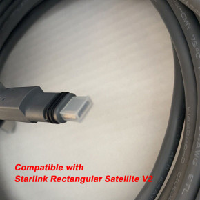   Starlink Cable Rectangular V2 100Ft/30  6