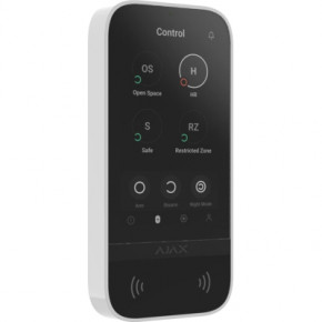  Ajax KeyPad TouchScreen (8EU) white 13