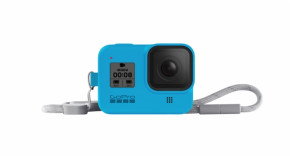  GoPro Sleeve&Lanyard Blue HERO8 (AJSST-003)