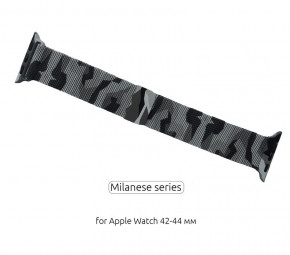   Armorstandart Milanese Loop  Apple Watch 38mm 40mm Military Light Grey (ARM