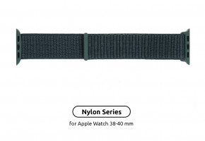  Armorstandart Nylon Band  Apple Watch All Series 38/40 mm Pine Green (ARM56842)
