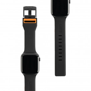  ArmorStandart Civilian Silicone Watch Strap  Apple Watch 38/40 mm Black/Orange (ARM58392) 3