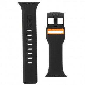  ArmorStandart Civilian Silicone Watch Strap  Apple Watch 38/40 mm Black/Orange (ARM58392) 5